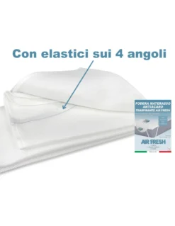 COPRIMATERASSO Antiacaro TRAVERSA TRASPIRANTE AIR Fresh