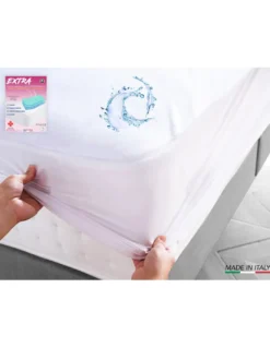 COPRIMATERASSO Impermeabile SANITARIO PVC Qualità EXTRA Made in Italy