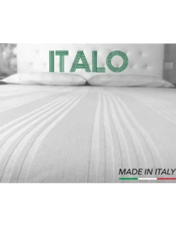 COPRIMATERASSO ITALO a sacco CON CERNIERA ZIP A L altezza cm. 27 per materassi alti