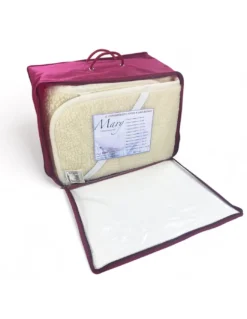 COPRIMATERASSO Topper MARY in vera LANA MERINOS 1000 gr. in 11 misure differenti