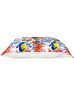 COPRIPIUMINO ACQUARIO Pesci Tropicali in Puro cotone Made in Italy