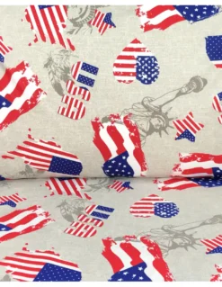 COPRIPIUMINO Bandiera AMERICA Americana DIS. FLAG