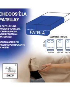 Copripiumino Double Face Arancione Scuro/Arancione Chiaro - 100% Cotone, Morbido e Traspirante, Made in Italy