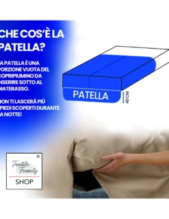 Copripiumino in Puro Cotone con Stampa Renna, Motivo Scozzese Rosso e Nero, Made in Italy