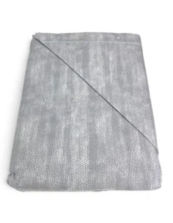 Copripiumino Matrimoniale in Flanella 250x200 cm "Tempo di Dormire" - Boy Grigio | Elegante, Caldo e Made in Italy