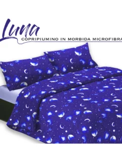 COPRIPIUMINO MITEX CIELO STELLATO LUNA NOTTE