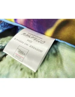COPRIPIUMINO Rasatello HD FOTOGRAFICO pesci Tropicali BARRIERA CORALLINA