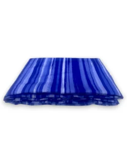 Copripiumino Stripe blu in morbida microfibra | Manopesca | lavabile in lavatrice | Made in Italy