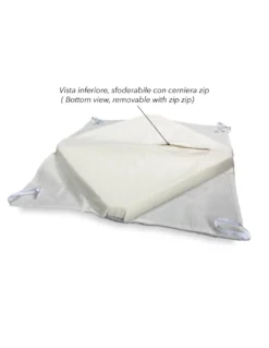 COPRISEDIA con ALI tinta unita IN TESSUTO Jacquard MODERN Beige