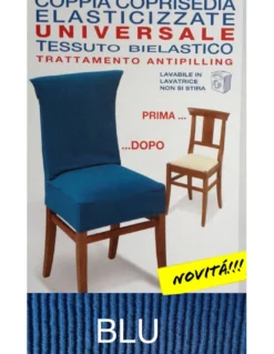 COPRISEDIA ELASTICIZZATO NEW YORK INTERO BLU