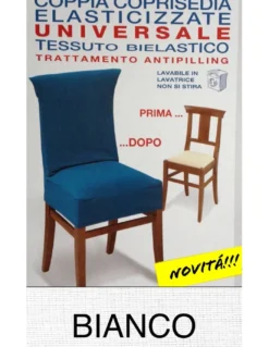 COPRISEDIA ELASTICIZZATO NEW YORK INTERO BIANCO