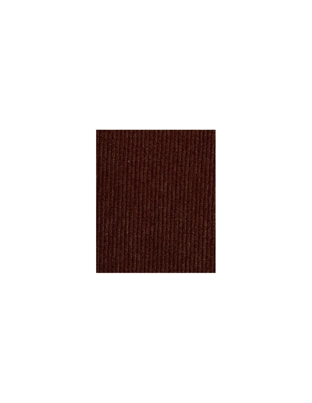 Copriseduta Divano New York Cioccolato - Tessuto Elasticizzato a Costine Antipilling - Made in Italy