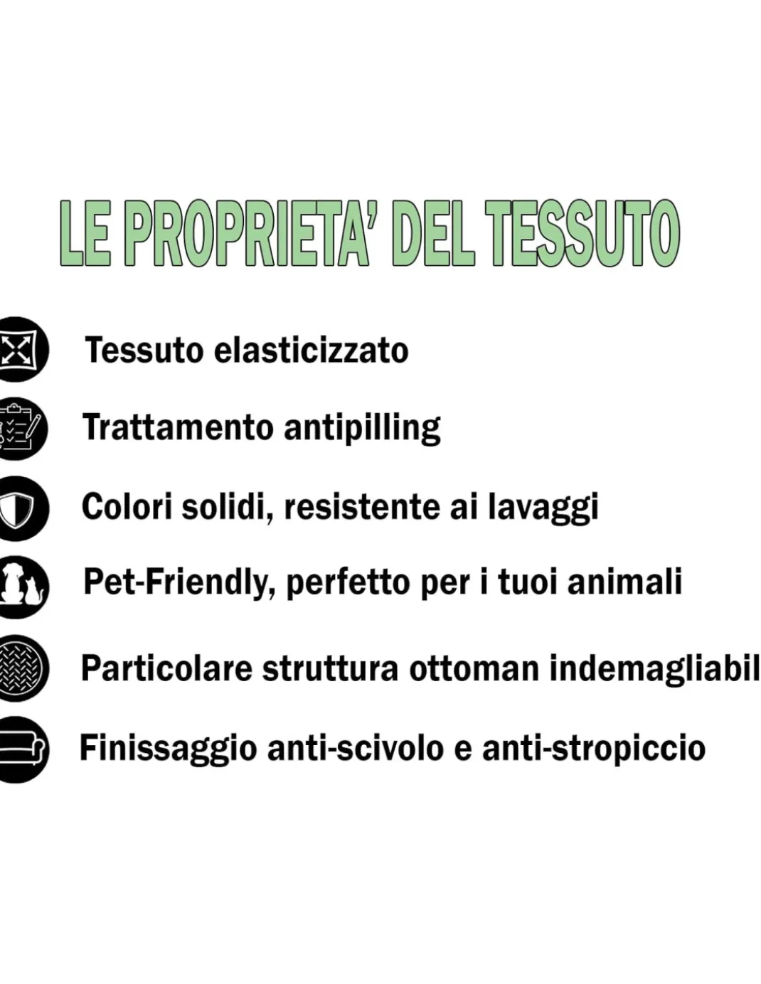 Copriseduta Divano New York Rubino - Tessuto Elasticizzato a Costine Antipilling - Made in Italy