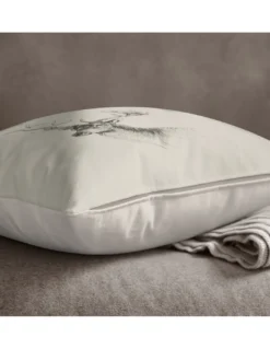 Cuscino ARREDO tirolese CERVO beige ECRÙ cm. 40x40