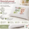 Cuscino Baby Dream Tex family 35x50 cm in Puro Cotone Anallergico Antiacaro