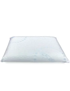 Cuscino Memory Foam FREDDO+ 75×45 cm – Effetto Ice-Touch Rinfrescante – Ergonomico Cervicale – Made in Italy, Sfoderabile