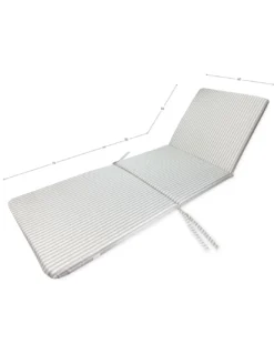 CUSCINO Sdraio LETTINO Sfoderabile cm. 60X180X5 da ESTERNO QUALITA Extra