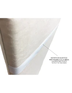 CUSCINO Sedia ALTO PER Poltrone SDRAIO Sfoderabile cm. 45X115X5 DA ESTERNO QUALITA Extra