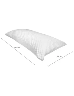 FEDERA antiacaro ANALLERGICA massaggiante 1 PIAZZA E MEZZA con cerniera CM. 50X120 misura francese