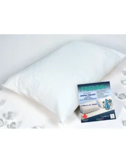 Federa Rinfrescante Ice-Touch Singola 50x80 cm – Termoregolante Estiva – Traspirante e Made in Italy