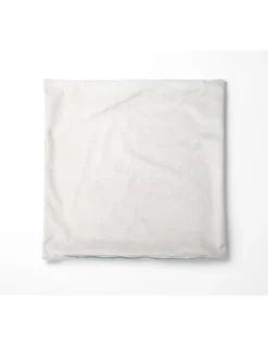 Federe per Cuscino ARREDO VELVET BIANCO in Morbido tessuto Vellutato Antimacchia cm. 40 - 50 - 60 Made in Italy