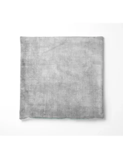 Federe per Cuscino ARREDO VELVET GRIGIO in Morbido tessuto Vellutato Antimacchia cm. 40 - 50 - 60 Made in Italy