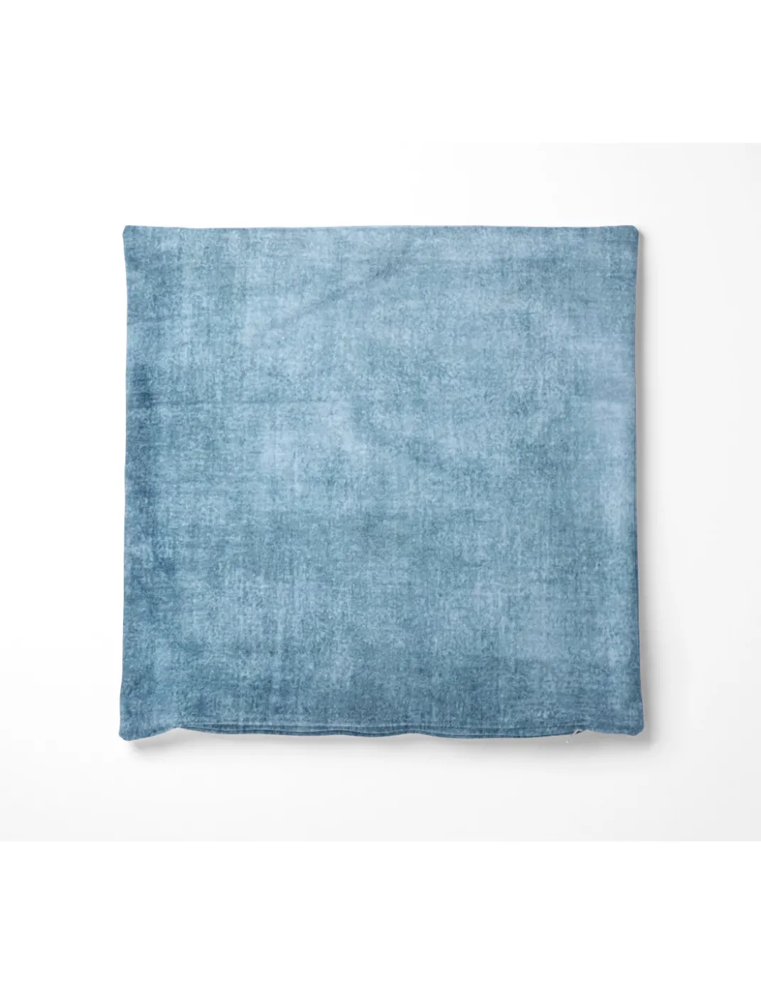 Federe per Cuscino ARREDO VELVET BLU in Morbido tessuto Vellutato Antimacchia cm. 40 - 50 - 60 Made in Italy