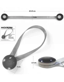 Fermatenda Magnetico Marrone "Modern" - 1 Pezzo, Design Elegante, Super Potente