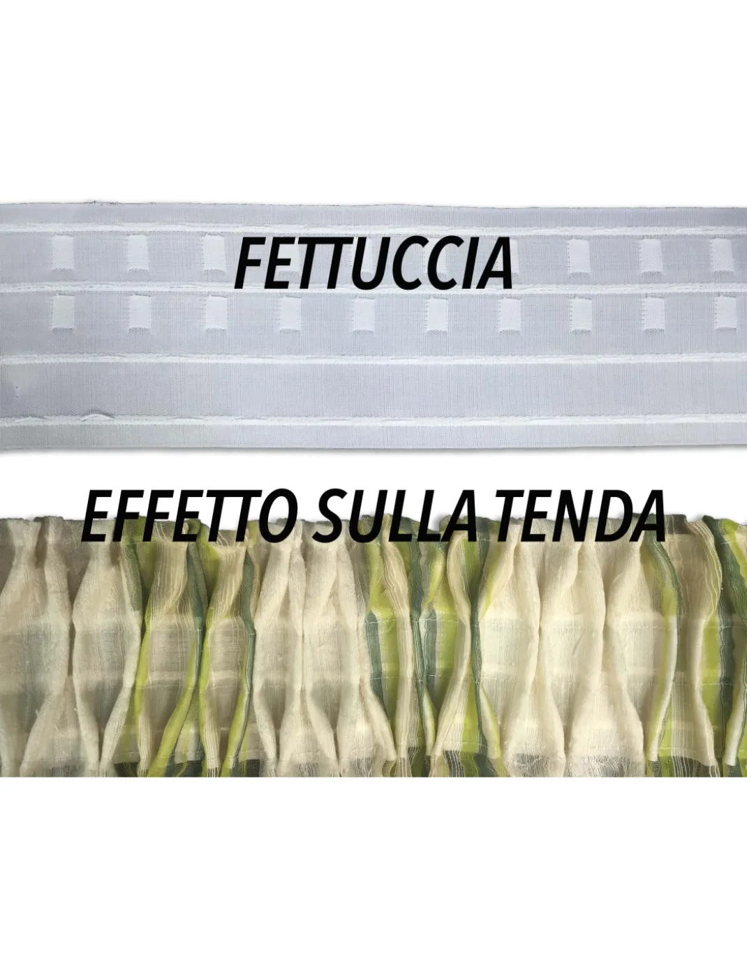 FETTUCCIA PER TENDA RILOGA ARRICCIA TENDE MOD. NIDO APE A METRO