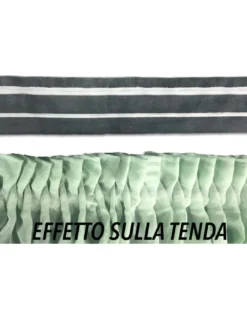 FETTUCCIA Per TENDA Riloga ARRICCIA Tende Mod. ZIG ZAG A Metro