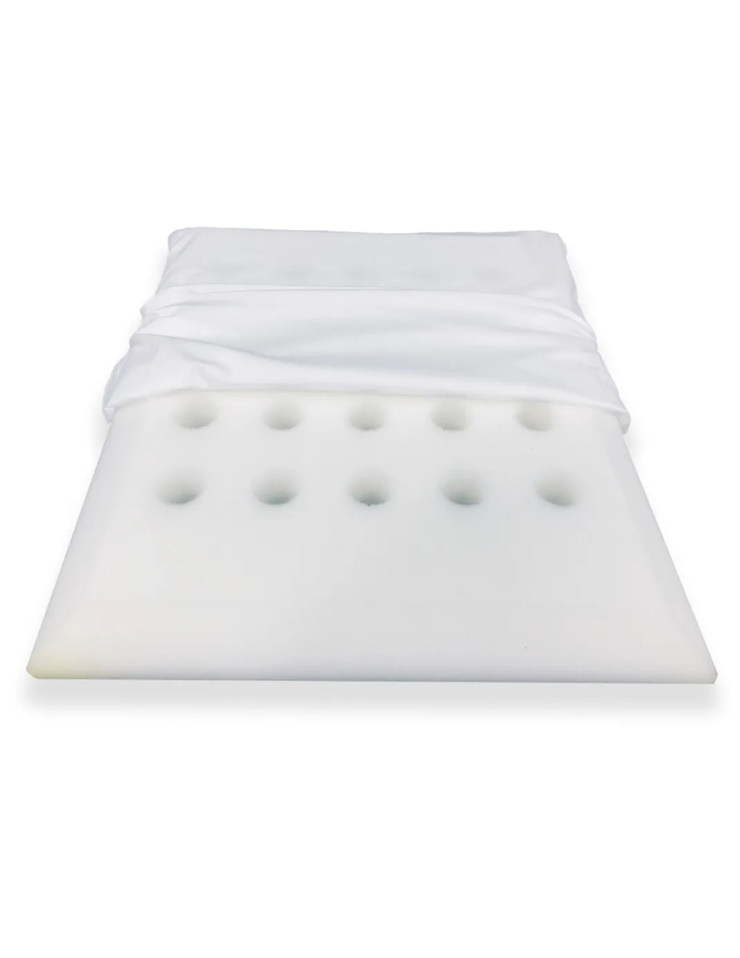 Guanciale Bambino Antisoffoco 29x37 cm - Cuscino Culla e Lettino in Cotone - Made in Italy, Traspirante