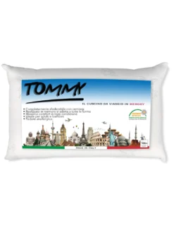 GUANCIALE CUSCINO TOMMY IN MEMORY DA VIAGGIO