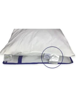 GUANCIALE PIUMA PIUMINO OCA ISSIMO DAUNEX CON FEDERA TEXFAMILY MASSAGGIANTE