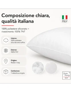 IMBOTTITURA POLYFILL PER CUSCINO INTERNO POLIESTERE TUTTE LE MISURE