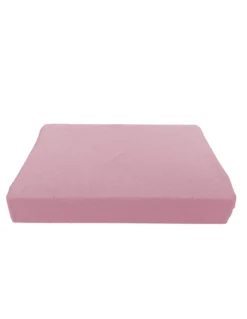 Lenzuola Sotto con Angoli Adapto Jersey Rosa - Cotone Elasticizzato H30cm - Singolo, Piazza e Mezza, Matrimoniale