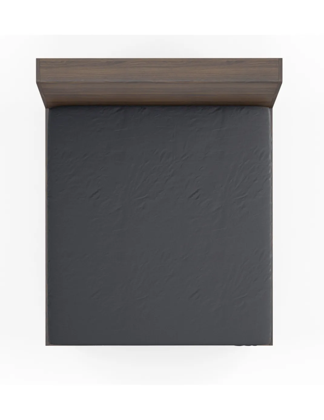Lenzuolo con Angoli Strong Tinta Unita Grigio Piombo, 100% Cotone, Lavabile, Made in Italy