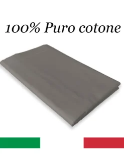 LENZUOLO di sopra CORDONETTO STRONG tortora made in Italy