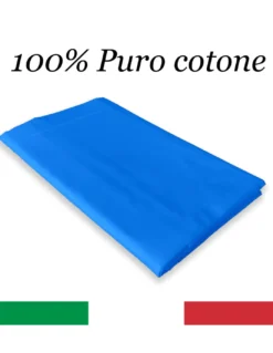 LENZUOLO di sopra CORDONETTO STRONG bluette made in Italy