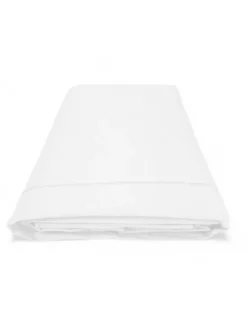 Lenzuolo Sopra in Flanella Senza Angoli Colore Bianco - Puro Cotone Morbido | Made in Italy | Per Materassi Maxi e Fuori Misura