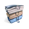 Materassino Pieghevole per Lettino Mare, Sdraio, Piscina, Double Face 52x200 e spessore 2 cm, con maniglie, colore Beige/Tortora