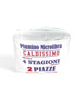 PIUMINO Letto ANALLERGICO Quattro 4 Stagioni Soffice e Morbido Number Four