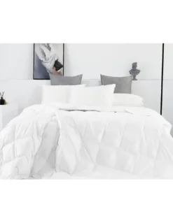 PIUMINO Letto Sintetico BIANCO Mezzo Peso gr./mq. 200 Grammi Peso Medio