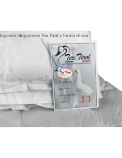 PIUMINO OCA TEX TIROL © DOLOMITI 50% PIUMINO OCA / 50% PIUMA OCA