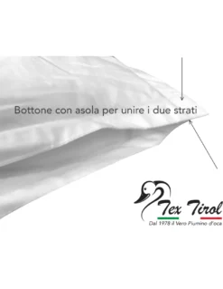 PIUMINO Oca TEX TIROL © Vipiteno 4 STAGIONI 100% Piumino OCA