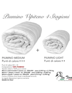 PIUMINO Oca TEX TIROL © Vipiteno 4 STAGIONI 100% Piumino OCA