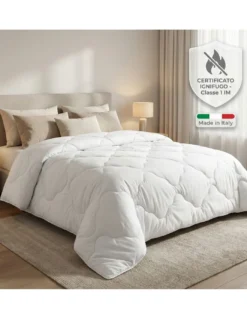 Piumino SINTETICO INVERNALE IGNIFUGO Fuego Antifiamma Made in Italy OMOLOGATO