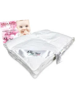 PIUMINO tex tirol © STELLA ALPINA da LETTINO estivo 100% PIUMINO OCA 100 gsm cm. 80 x 120 leggero