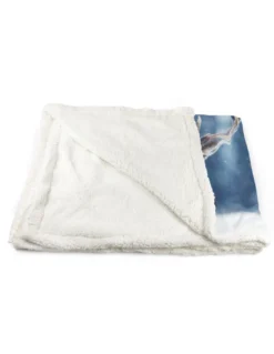 PLAID coperta IN PILE SHERPA fantasy HD CERVO