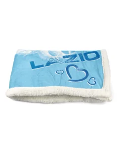 PLAID coperta IN PILE SHERPA fantasy HD I Love LAZIO