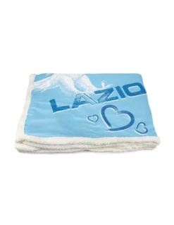 PLAID coperta IN PILE SHERPA fantasy HD I Love LAZIO